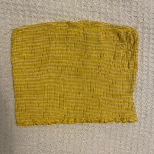 Yellow Tube Top